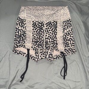 Lululemon animal print shorts